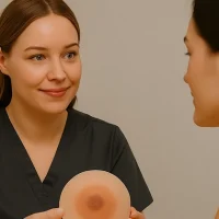 prótesis areola pezón silicona médica | Micropigmentación Salamanca | Lorena González